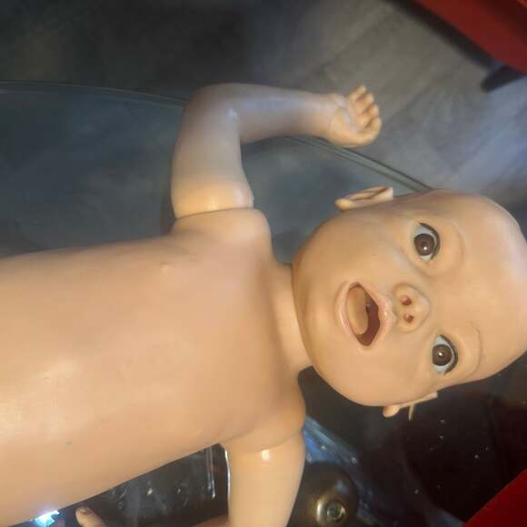 Laerdal Medical Other - Vintage Baby Anne Wetting Hospital Training Doll Laerdal Medical 21"anatomically
